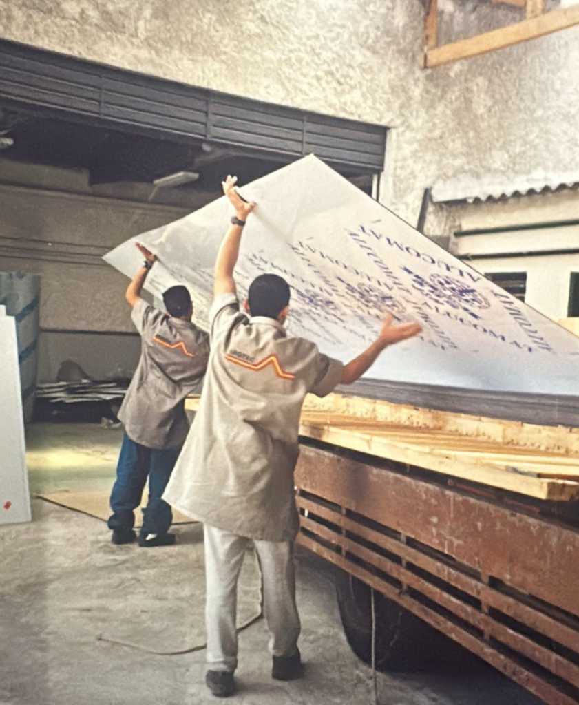 Primeiras instalações